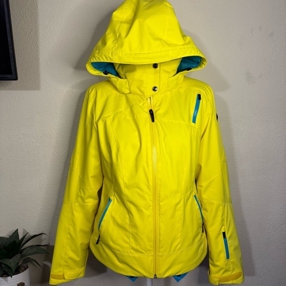 Spyder Bright Yellow and Blue Jacket